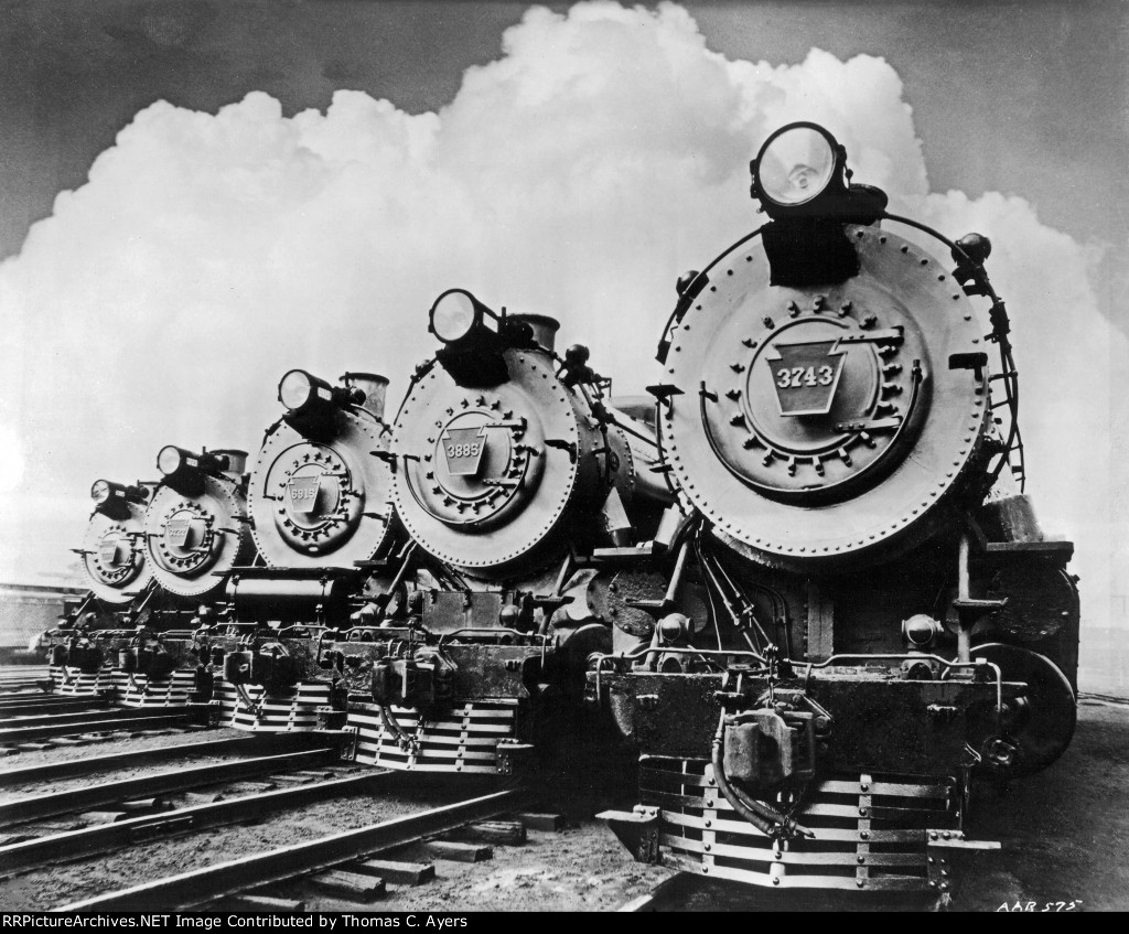 PRR 3743, K-4S, c. 1938